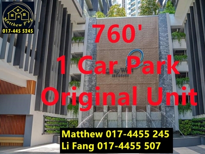 Quaywest Residences - Original Unit- 770' - 1 Car Park - Bayan Lepas
