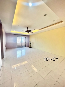 [RENOVATED] 1300sqft Perdana Villa Aparment, Sentosa Klang. 3 Bedrooms & 2 Bathrooms