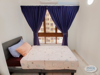 6Min to MRTSurian❤️Single Bed Room with Window and Aircond❤️Free Wifi, Water, Electric