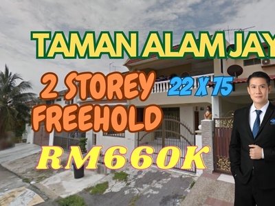 Taman Alam Jaya 2 storey House For Sale ,Sunway Cheras Batu 9 Cheras