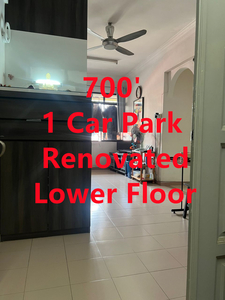 Taman Lone Pine Apartment - Renovated - Lower Floor - 700' - Paya Terubong