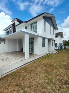 Double Storey Medium Cost Cluster House Mutiara Rini Jalan Bestari Skudai