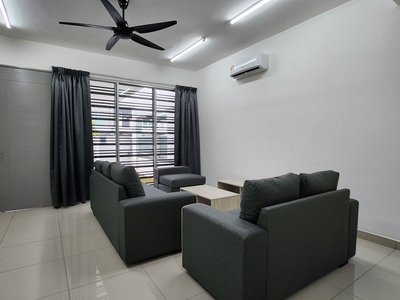 Double storey terrace fully furnished in gated guarded located at Rimbun Harmoni, S2 Heights