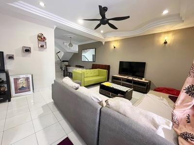 Taman Setia Tropika Double Storey Terrace House Fully Furnished For Rent