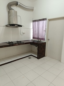 Terrace house with partial unit with kitchen cabinet in gated and guarded area in Seremban 2 - TAMAN SAKURA