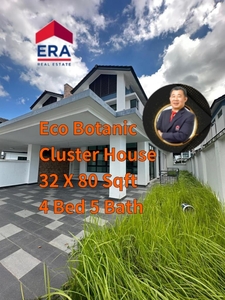 Eco Botanic Cluster House for Sales