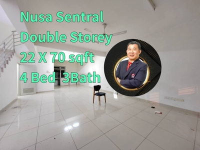 Nusa Sentral Double Storey Terrace House for Sales