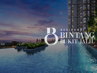 New Unit LRT Condo 3 Rooms Residensi Bintang @Bukit Jalil Kuala Lumpur For Sale
