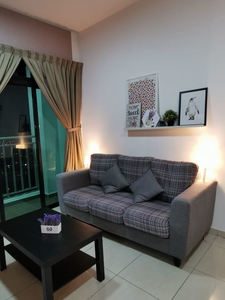 CS169 | Sky Breeze Apartment Bukit Indah high floor unblock view fully furnished