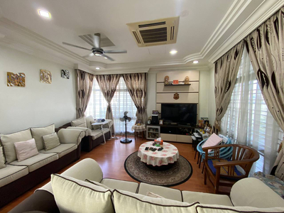 Taman Impian Emas Park Link Villa Skudai double storey semi-D bedrooms & kitchen extended