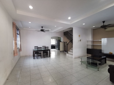 Taman Nusa Jaya Mas Skudai double storey end lot kitchen extended