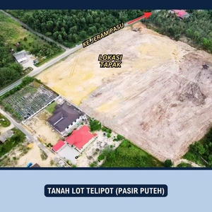 Tanah Lot Telipot Pasir Puteh Berdekatan Masjid Dan Sekolah