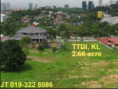 TTDI, KL Residential Land For Sale - Ideal For 10 Storey Apartment Development