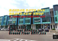 Bandar Dato Onn Brand New Corner 4,396sf Shop