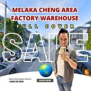 Factory Warehouse at Teknologi Cheng near Krubong Merdeka Permai Malim
