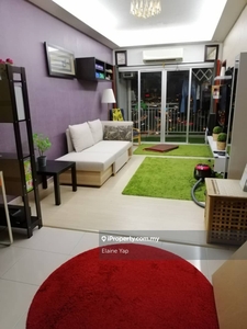 Symphony Height,Batu Caves Partialy Furnished 3r2b1cp Nice Reno rm1.3k
