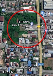 Facing Main Road Detached Land@ Jln Penrissen 4 mile Beside PERTRONAS