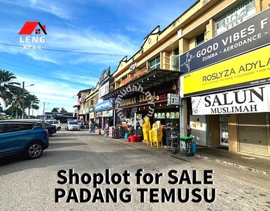 【FACING MAINROAD】Tenanted 2 Storey SHOPLOT @ PADANG TEMUSU Sg Pasir