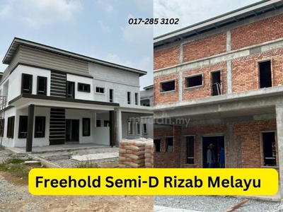 Freehold 2 tingkat Semi-D Shah Alam Golf Club Rizab Melayu Full Loan