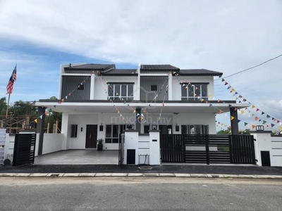 FREEHOLD New Double Storey Terrace house Ipoh Chemor Klebang