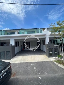 Gated Guarded 8 Residence Ujong Pasir Double Storey Super Link House