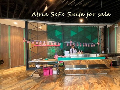 Good Location, Good Buy, Contemporary Commercial Space @ Atria SOFO Suites.