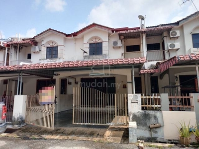 Ipoh pengkalan station 18 partial furnished 2sty house for sale