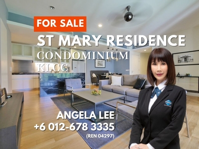 KLCC St Mary Residences 1615sf for Sale