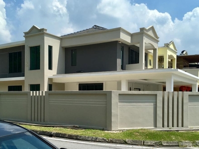 Newly Renovated 2 Storey House Corner Lot Berjaya Park Shah Alam Large Land Area