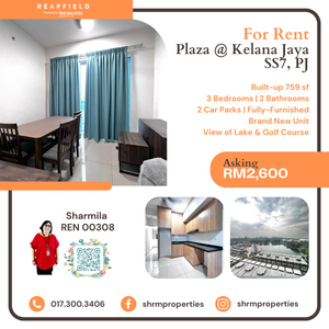 Plaza Kelana Jaya Residences, SS7, SS 7, Kelana Jaya, PJ Petaling Jaya | Brand New Unit