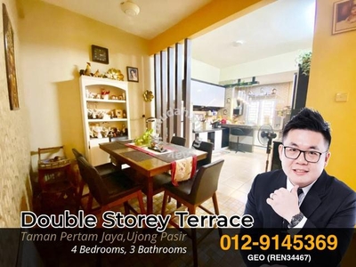 RENOVATED 2 Storey Terrace, Taman Pertam Jaya, Ujong Pasir, Melaka