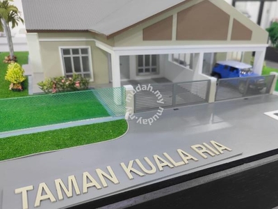 Rumah Baru 1 Tingkat Berkembar Semi D Kuala Sungai Baru Freehold Kekal