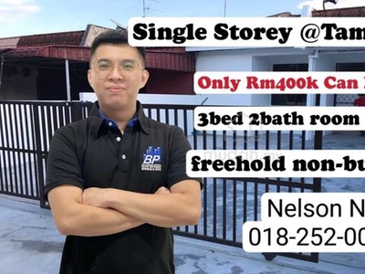 Taman Daya Best Price Single Storey Full loan unit