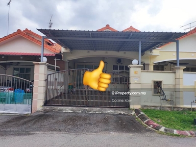 Taman Delima single storey house for rent