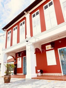 Vintage Double Storey Commercial Building Jalan Limbongan Kota Jonker