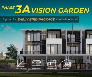 Vision Garden Phase 3A @ Penampang | 3 Storey Terrace House