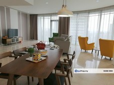 Tastefully Interior furnished with twin tower view