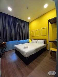 6 Station To KLCC !!!! 7Mins Walk To LRT Pudu , Limited Master Room With Private Bathroom @ Frame Hotel 【Zero Deposit Promorion】
