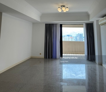 3 bedrooms semi furnished with kl city view