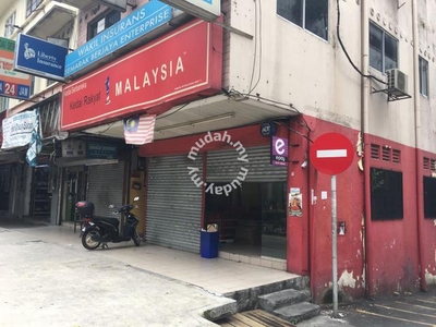 4 storeys Shop Lot Jalan Raja Laut to Let/Sale