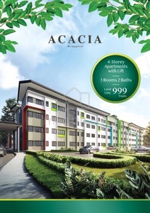Acacia Apartment Phase 3| 4-STOREY APARTMENT | MENGGATAL