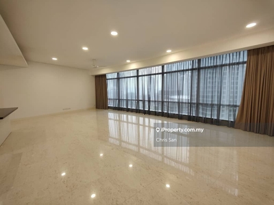 Banyan tree Partially Furnished Big Layout for Rent