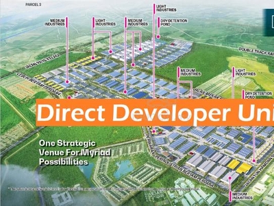 Bertam Industrial Land with Infrastructure Ready to Build for Sales