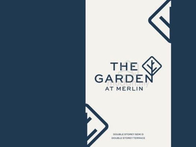Big Landsize & Big Carporch The Garden at Tmn Merlin ‼️ Booking now ‼️
