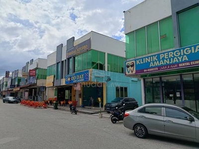 Double Storey Semi-D Shoplot For Sale In Sungai Lalang
