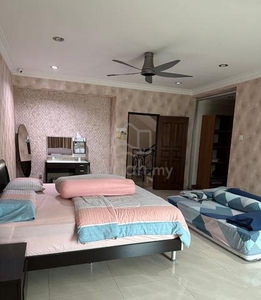 End lot with Land Taman Sutera Prima fully furnished