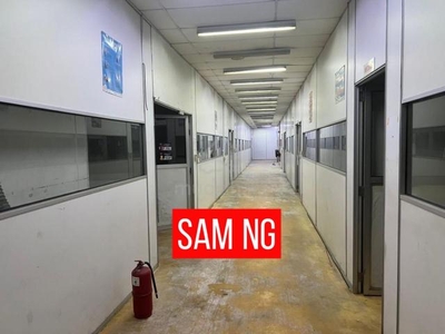 FACTORY WAREHOUSE with OFFICE RENT BAYAN LEPAS FIZ STRATEGY LOCATION