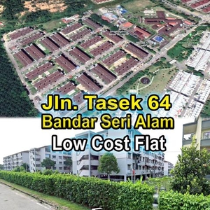 Flat Jalan Tasek 64 Bandar Seri Alam @ Masai