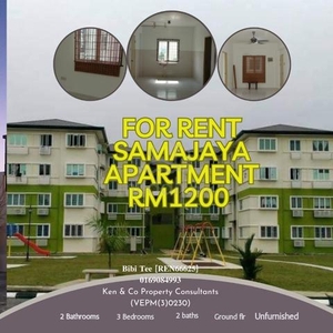 For Rent Samajaya apartment