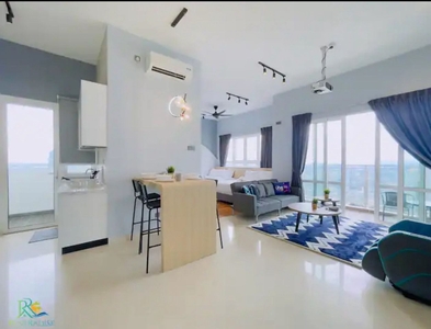 For Rent Tri Tower @ Jb Town @ Studio @ Fully Furnished